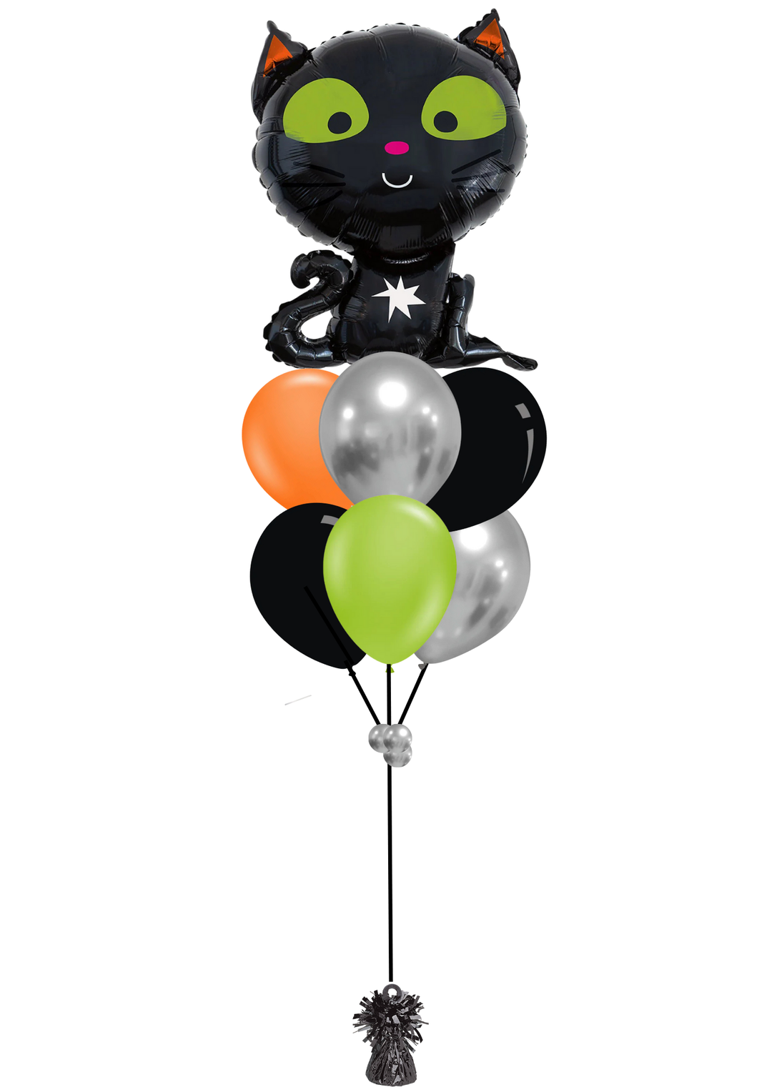 Black Cat Foil Balloon 24.7" Supershape