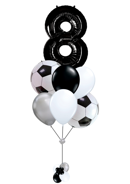 SOCCER ROUND FOIL BOUQUET