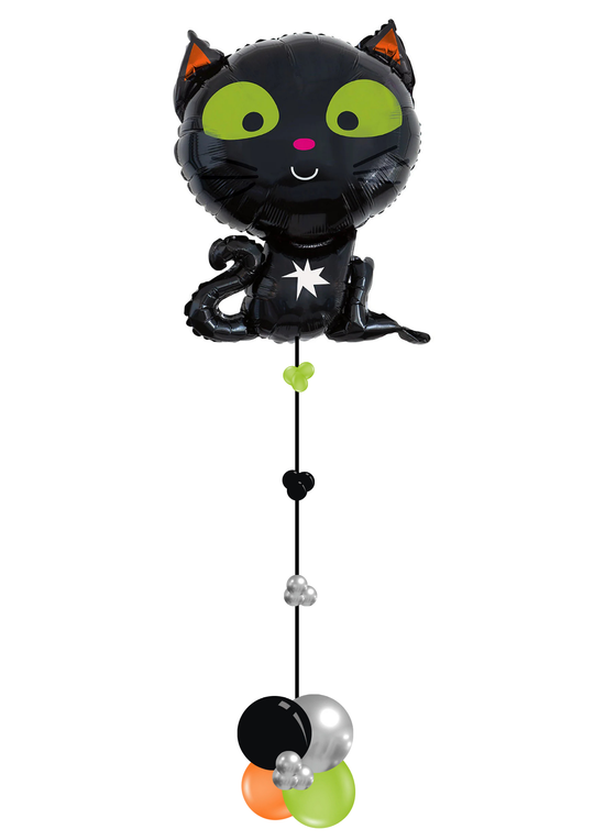 Black Cat Foil Balloon 24.7" Supershape