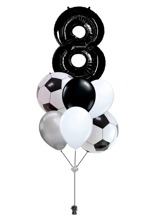 SOCCER ROUND FOIL BOUQUET