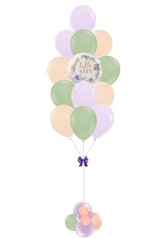 Hello Baby Balloon Bouquet