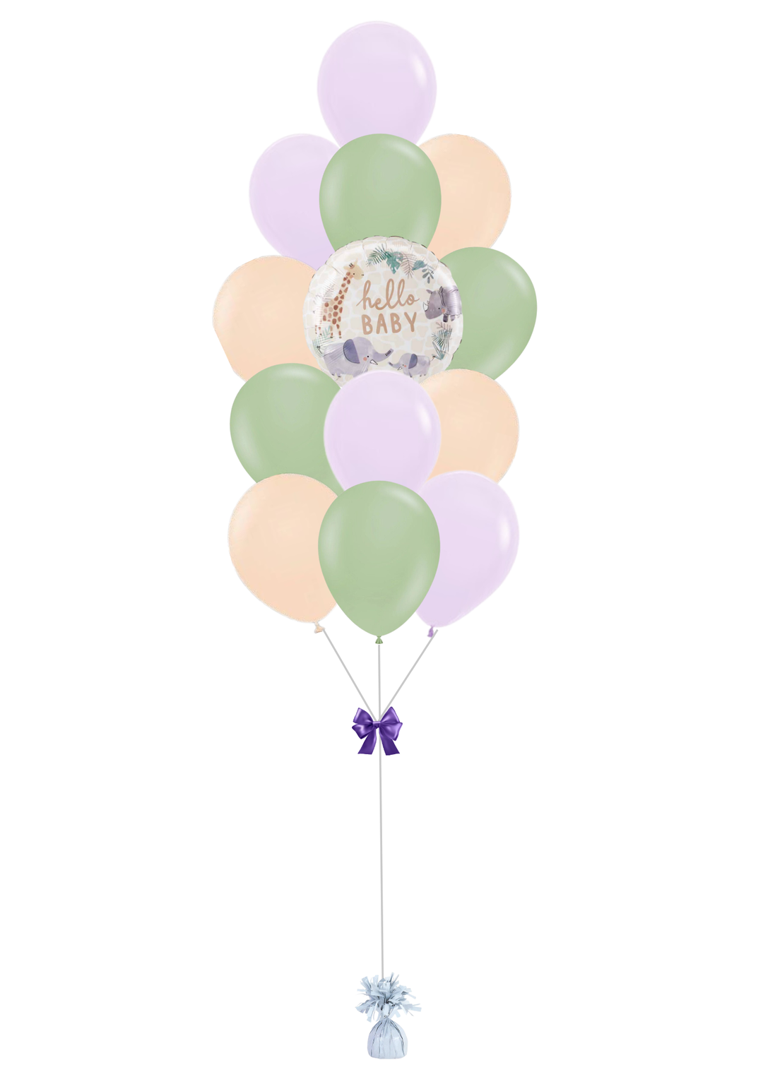 Hello Baby Balloon Bouquet