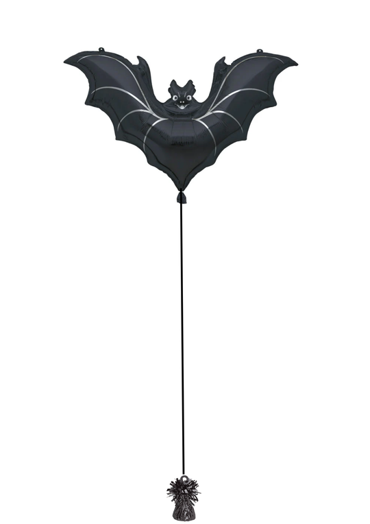 Black Bat Foil Balloon 32" Supershape