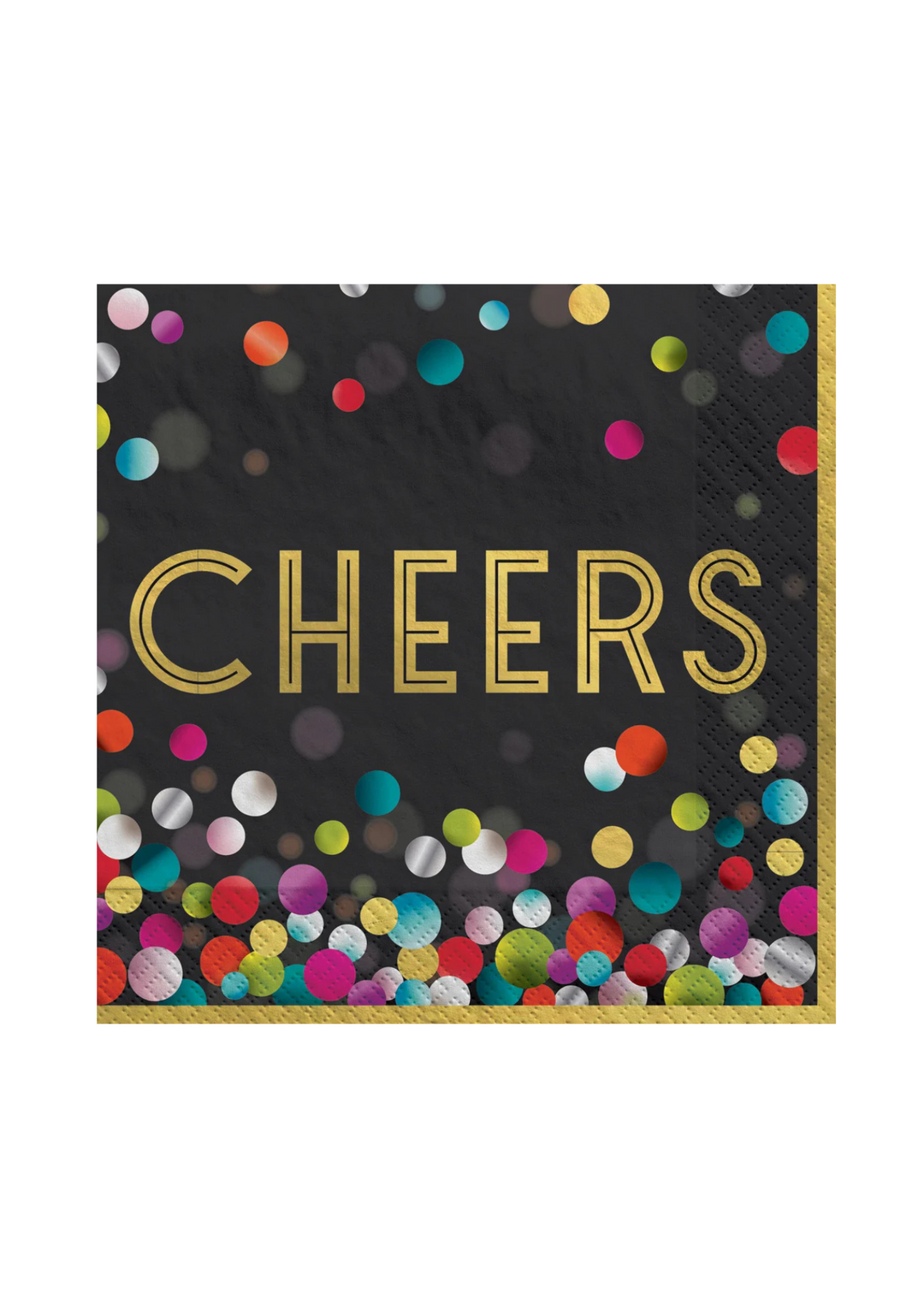 NYE "CHEERS" Napkins