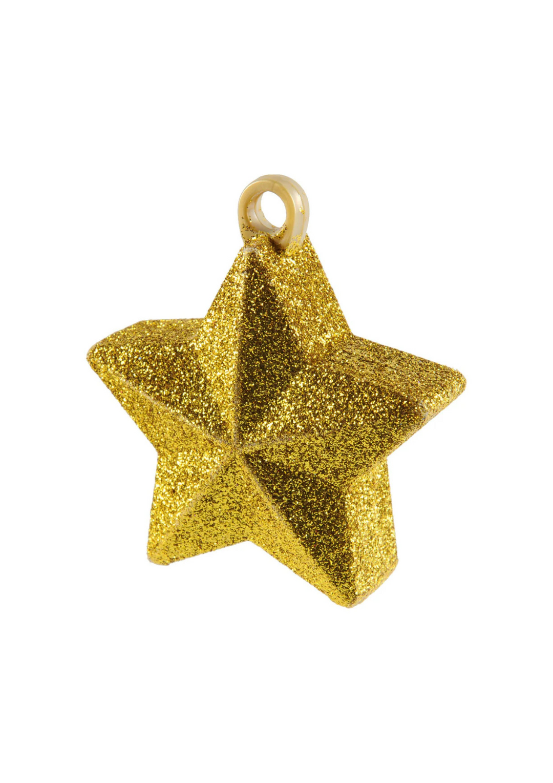 Sparkly Gold Star Weight