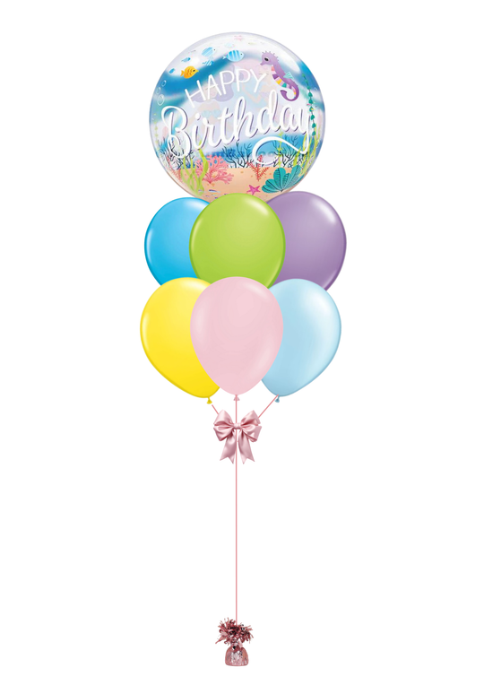 Mermaid Under the sea Happy Birthday Bobo Bouquet