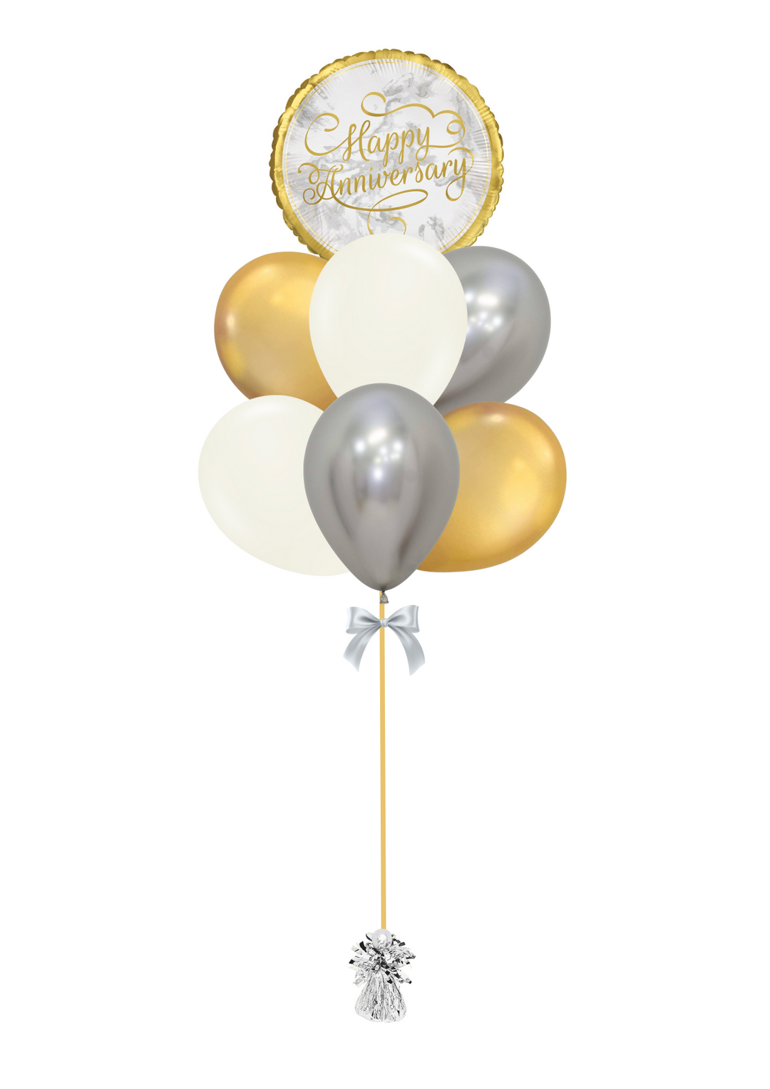 Happy Anniversary balloon bouquet