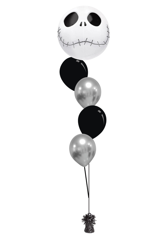 Jack Skellington Orbz Halloween Balloon