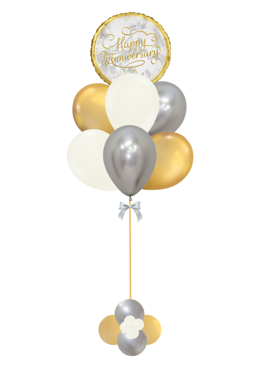 Happy Anniversary balloon bouquet