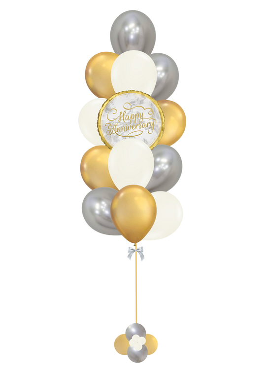 Happy Anniversary balloon bouquet