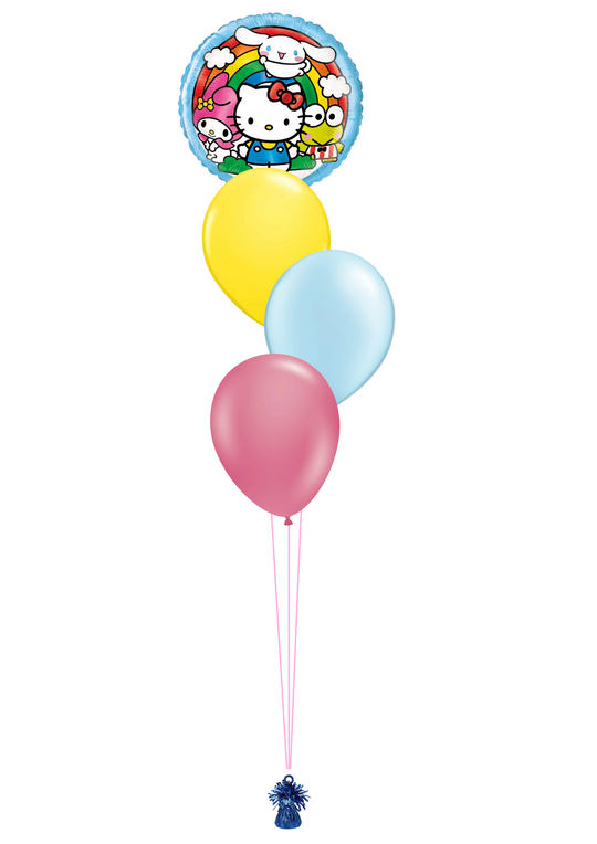 HELLO KITTY BALLOON BOUQUET