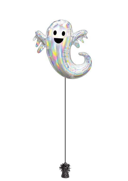 Iridescent Ghost Ballon Bouquet