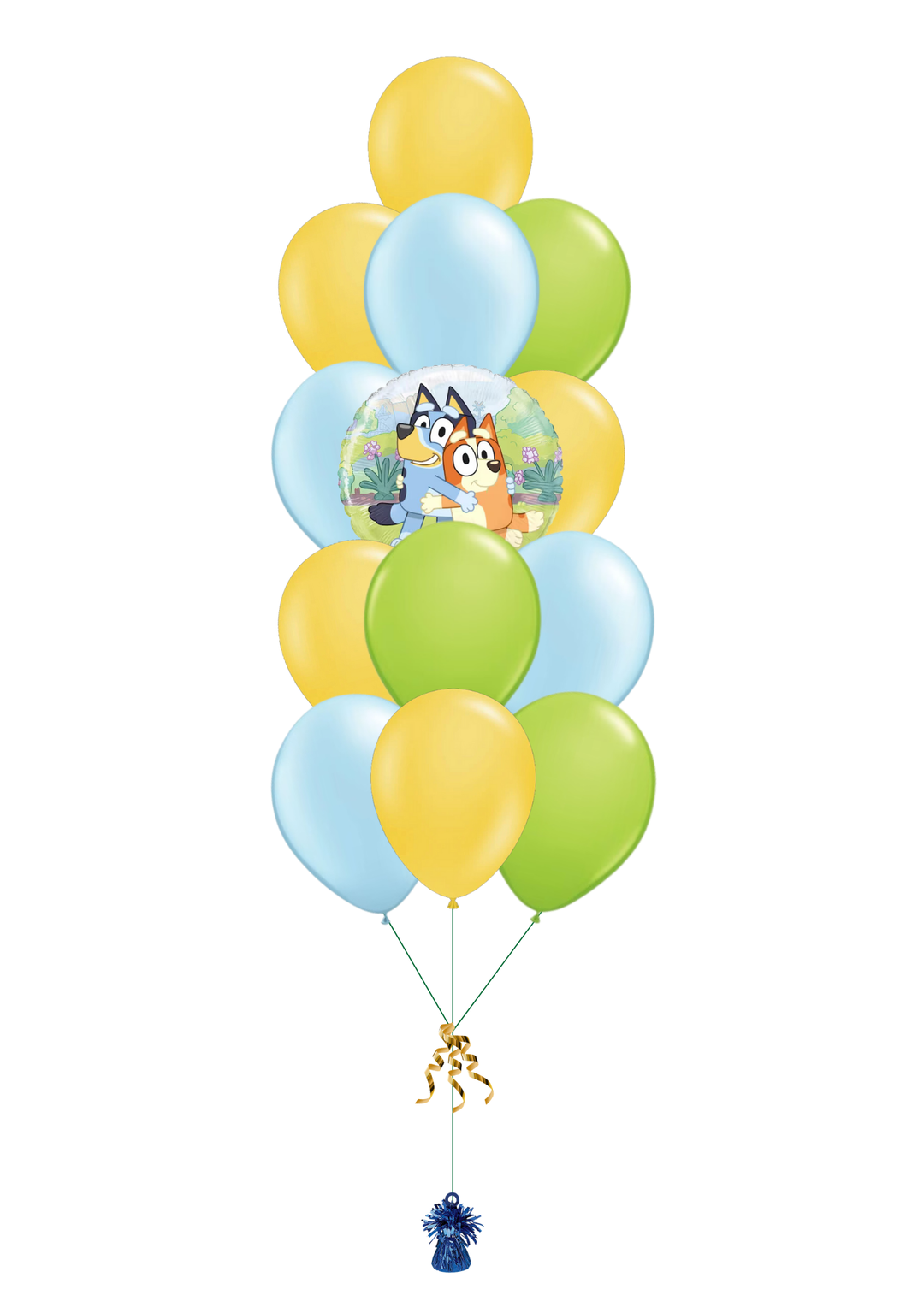 Bluey Balloons Bouquet