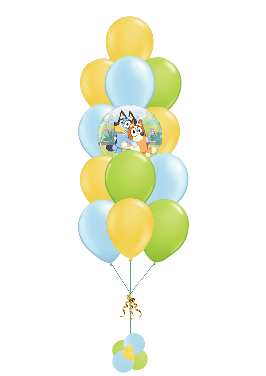 Bluey Balloons Bouquet