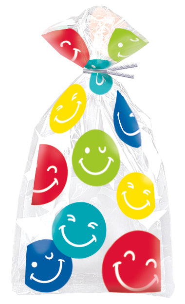 Happy Face Goodie Bags 20ct