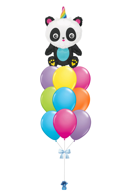 Giant Pandacorn Balloon Bouquet