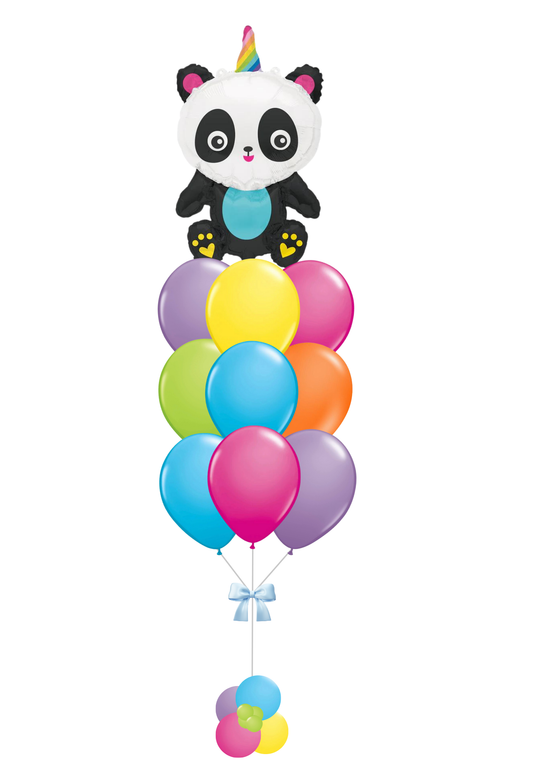 Giant Pandacorn Balloon Bouquet