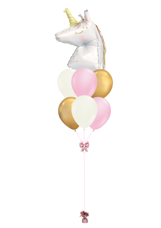 Dainty Unicorn Foil Balloon Bouquet