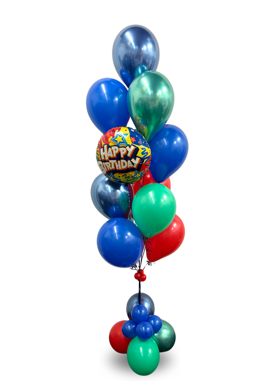 Jumbo Birthday Balloon Arrangement (multiple options)