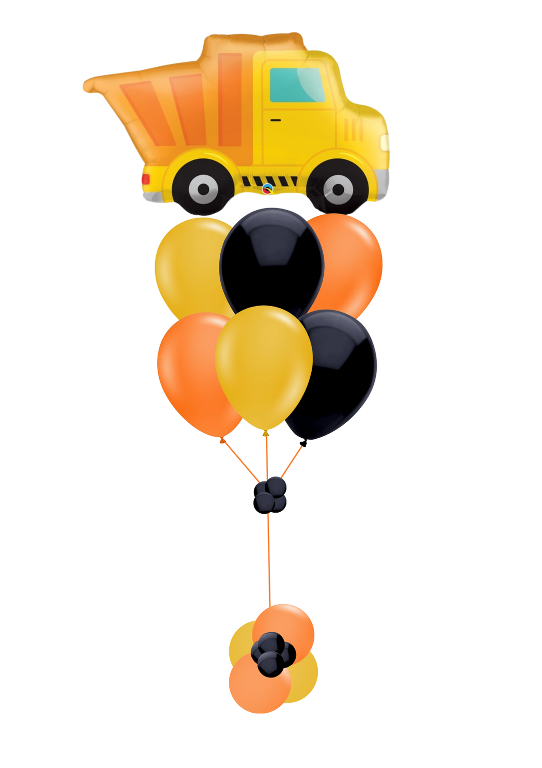 DUMP CONSTRUCTION TRUCK BALLOON BOUQUET