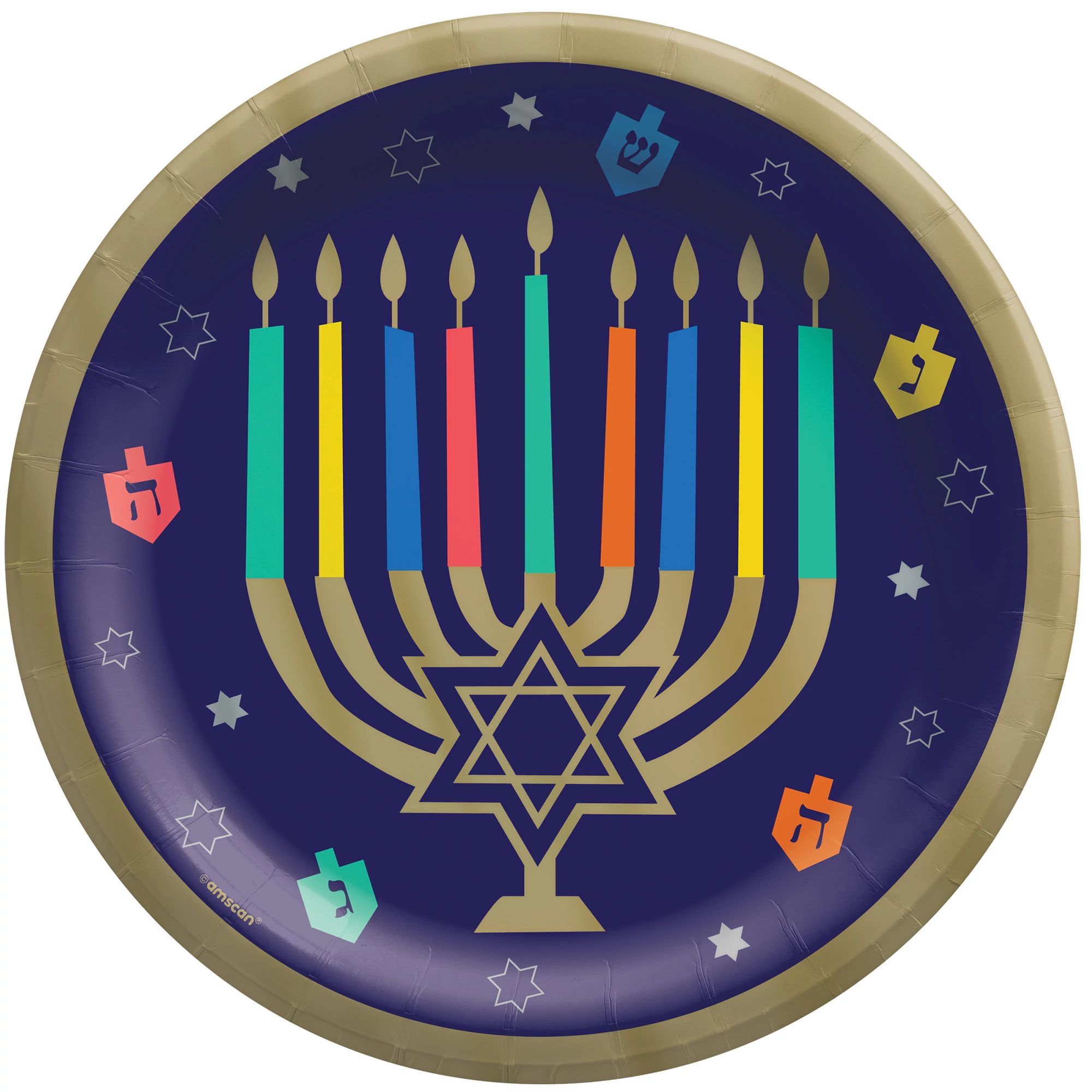 Hanukkah plate best sale