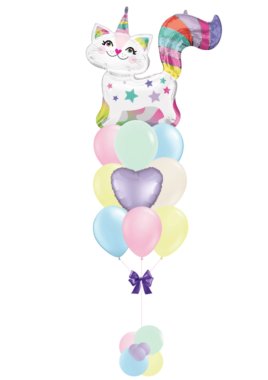 CATICORN BALLOON BOUQUET