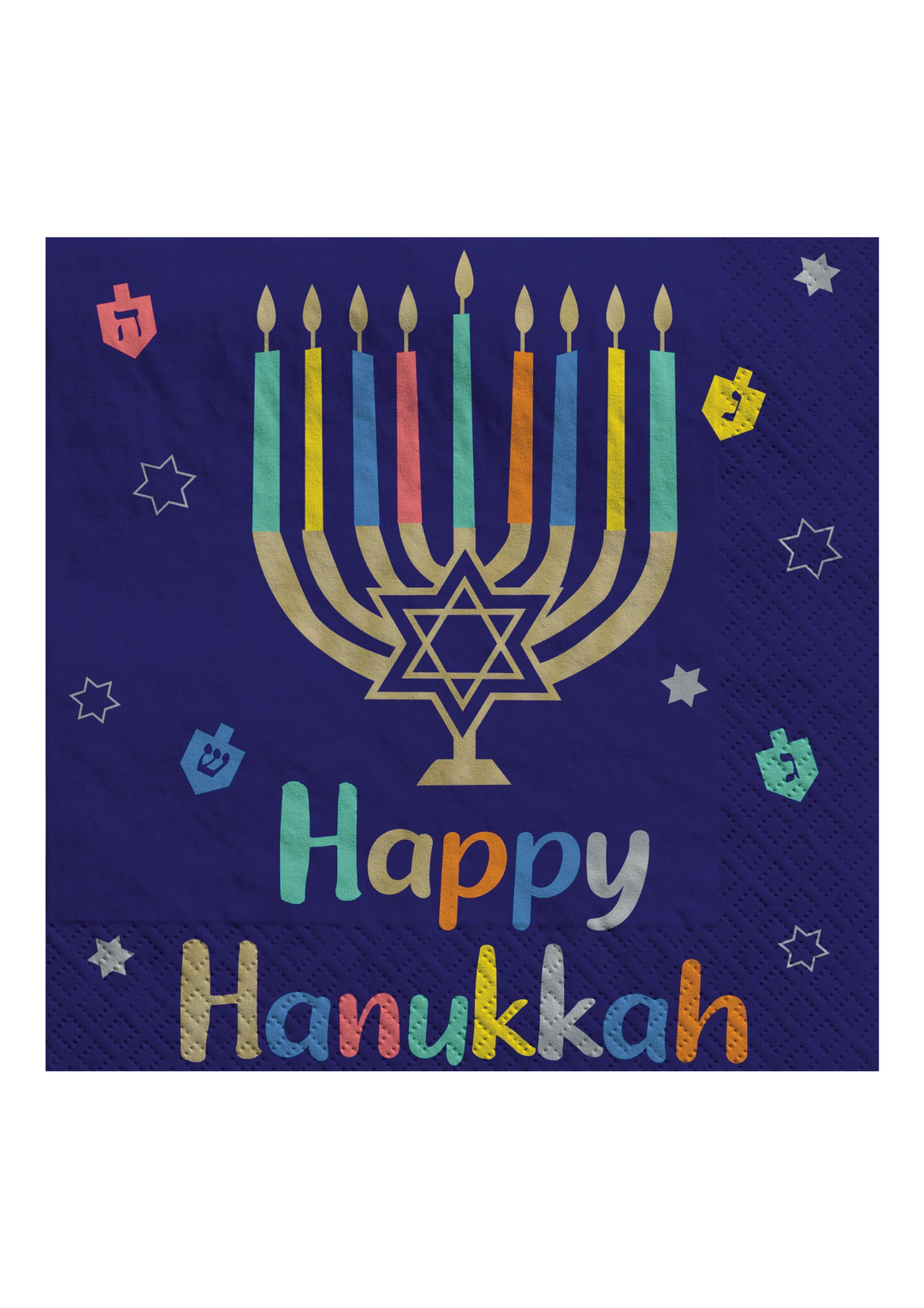 Happy Hanukkah Napkins