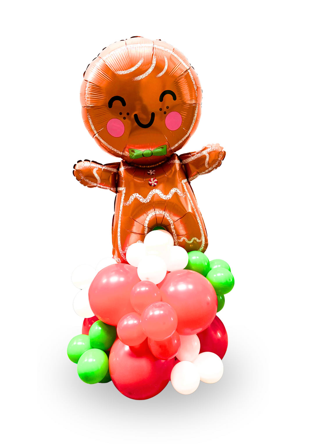 Free standing Balloon Cluster/ Garland - Christmas Theme (Foil balloons are subject to availability)