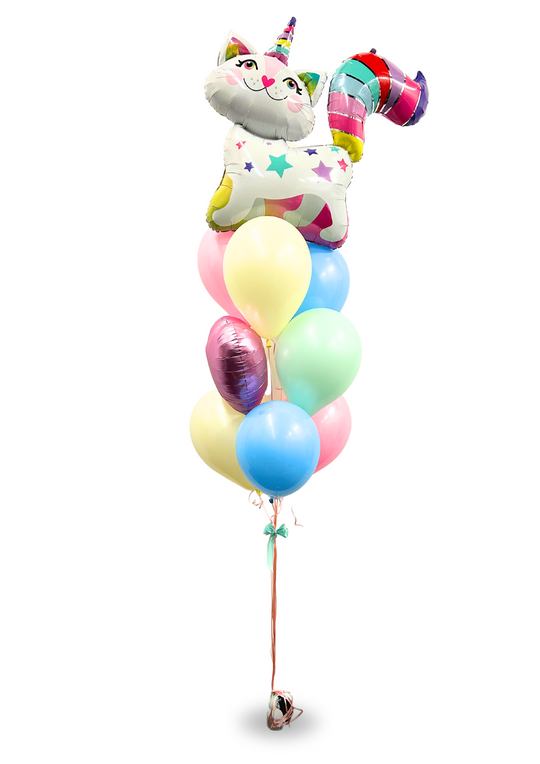 CATICORN BALLOON BOUQUET