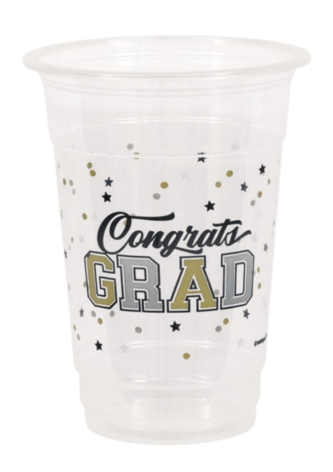 Graduation 16oz Plastic Party Cups 8ct