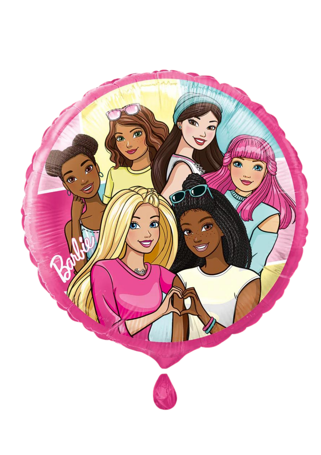 Barbie Round Foil Balloon