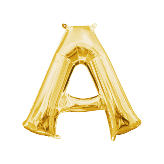 FOIL LETTER BALLOONS 34" (UNINFLATED)