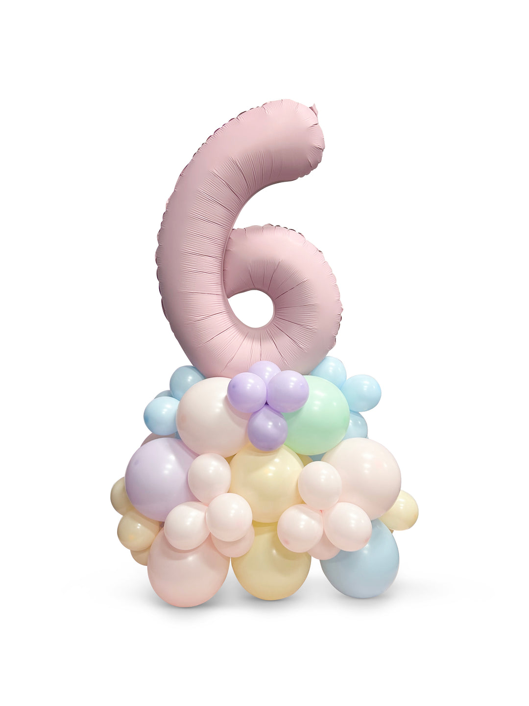 34" Number on Air-filled balloon stand