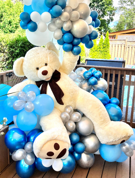Giant Teddy Bear Rental (balloons not included)